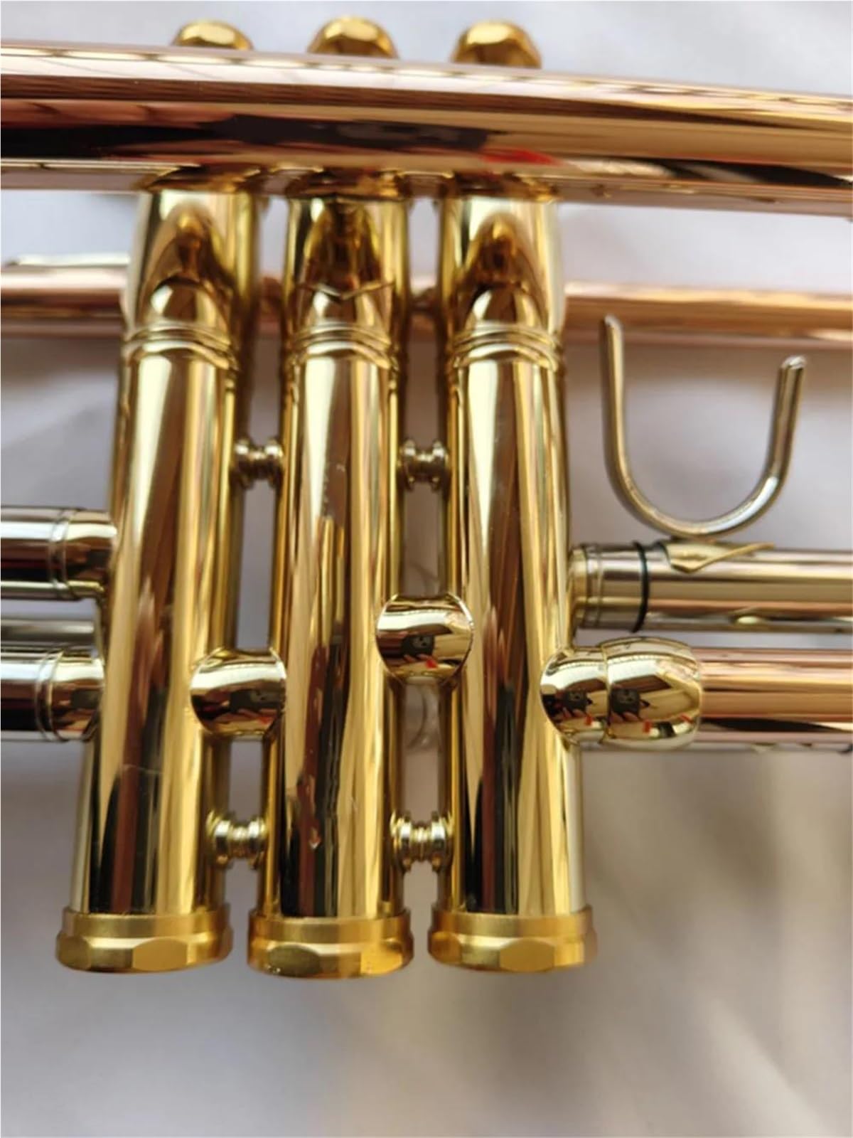 Tromba In Sib Modello Da Concerto Placcata Oro Per Impieghi Gravosi Con Bocchino Ensemble Di Trombe Standard
