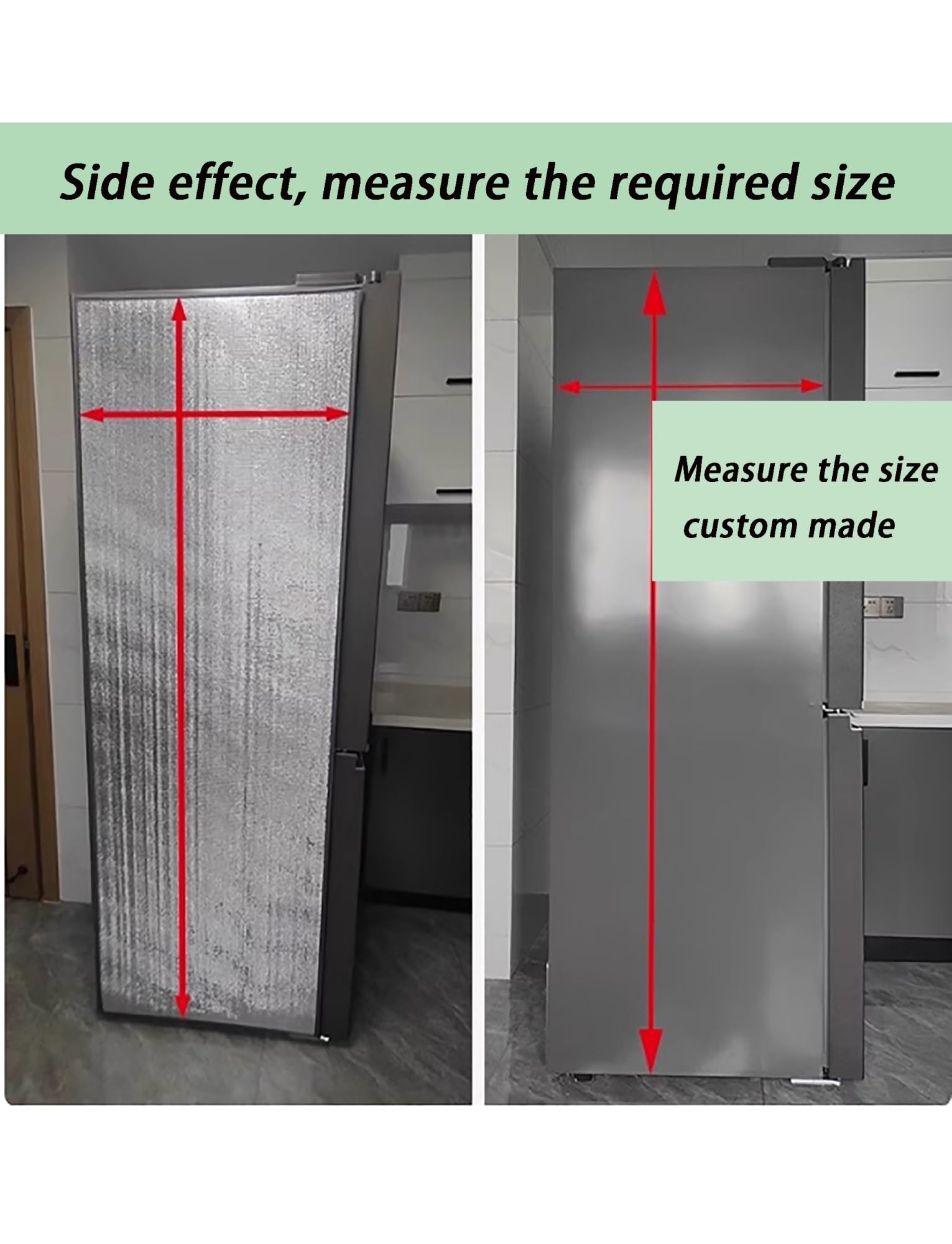 Cubierta para refrigerador al aire libre, pantalla aislante impermeable para congeladores y neveras, escudo protector contra el calor
