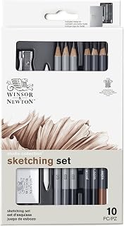 Winsor & Newton Studio Collection, Sketching Pencils, Set of 10