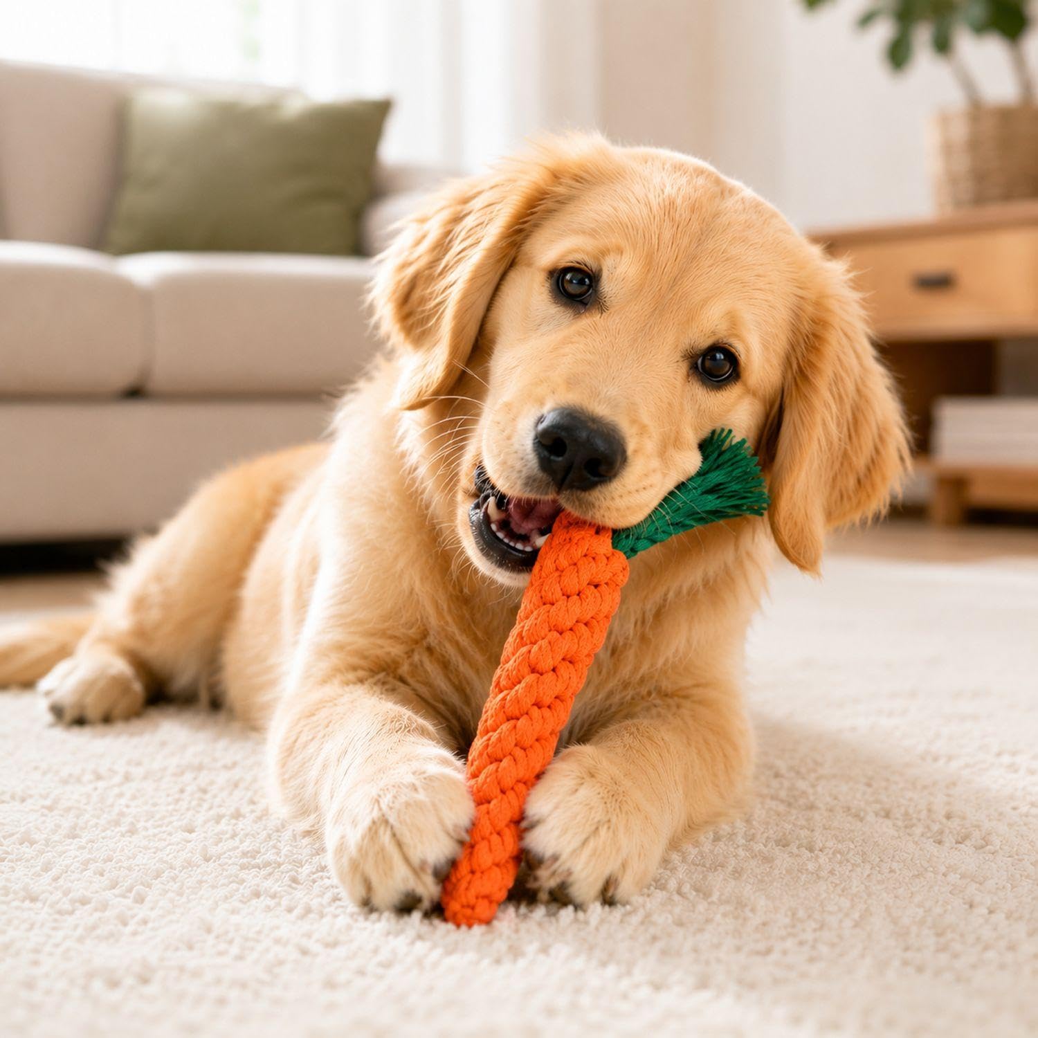 3 Pezzi di Corda per Cani, Resistente A Mordere E Digrignare I Denti, Non Facile da Rompere, Adatto per L'Uso Quotidiano di Cani di Diverse Dimensioni.