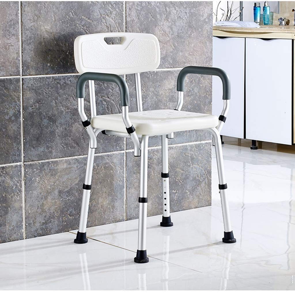 Asientos De Baño Taburete De Baño Silla De Baño para Personas Mayores Silla De Ducha para Mujeres Embarazadas Taburete De Baño para Personas con Discapacidad Silla De Bañ(Azul)