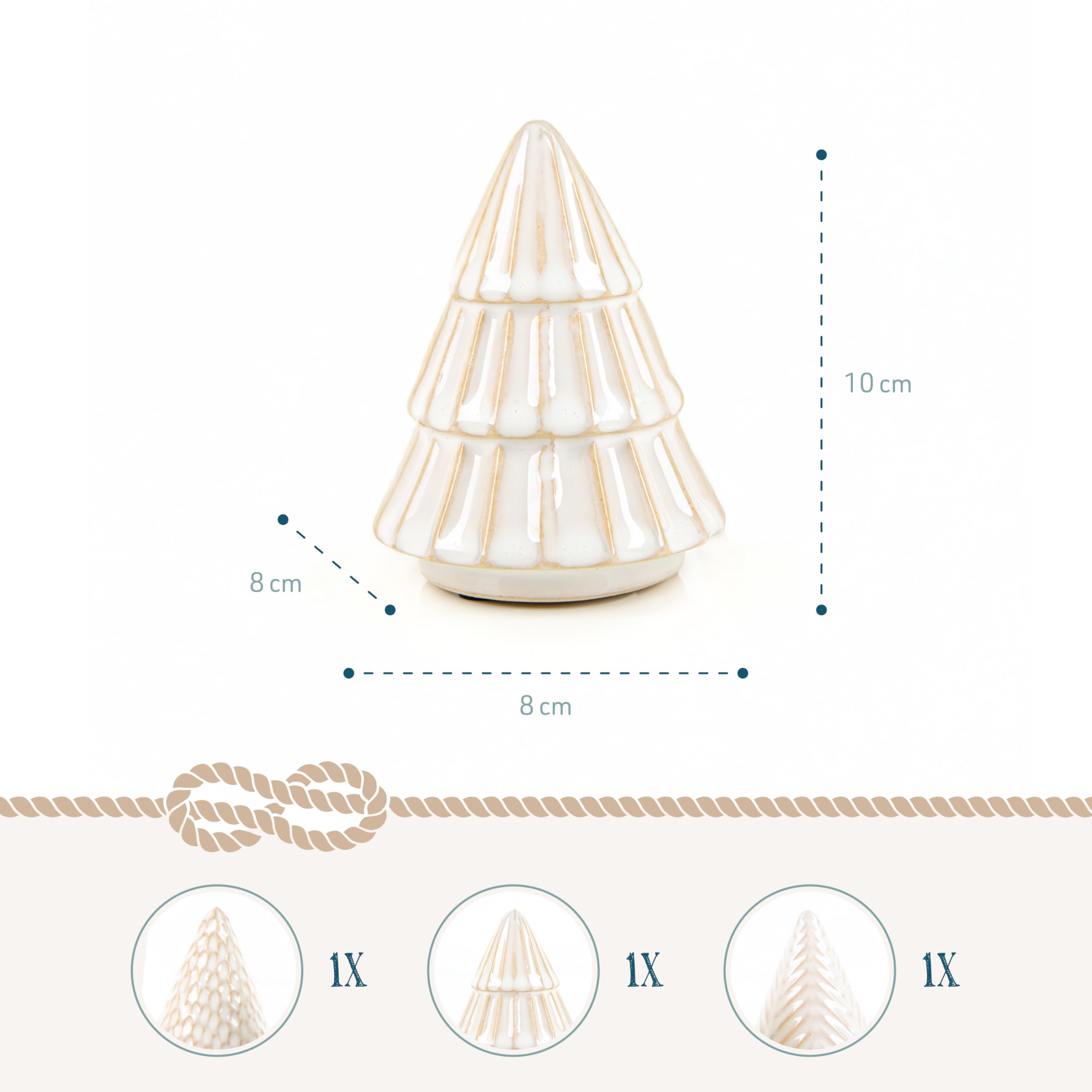 Acquista Decorazioni Natalizie in Ceramica a Forma di Albero Made in China, Ornamenti per Mobile TV da Soggiorno