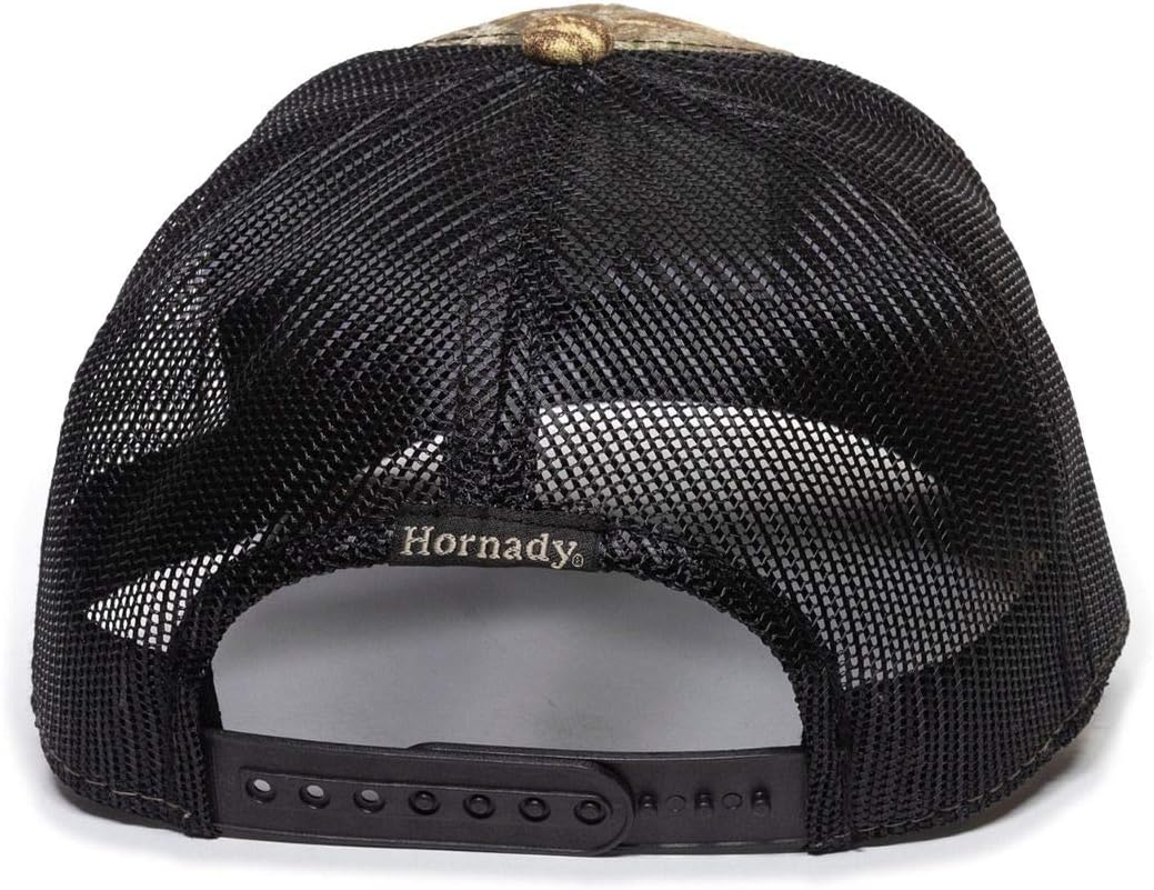 Outdoor Cap Realtree Edge/Black Mesh Back w/Hornady Label, HRN03A