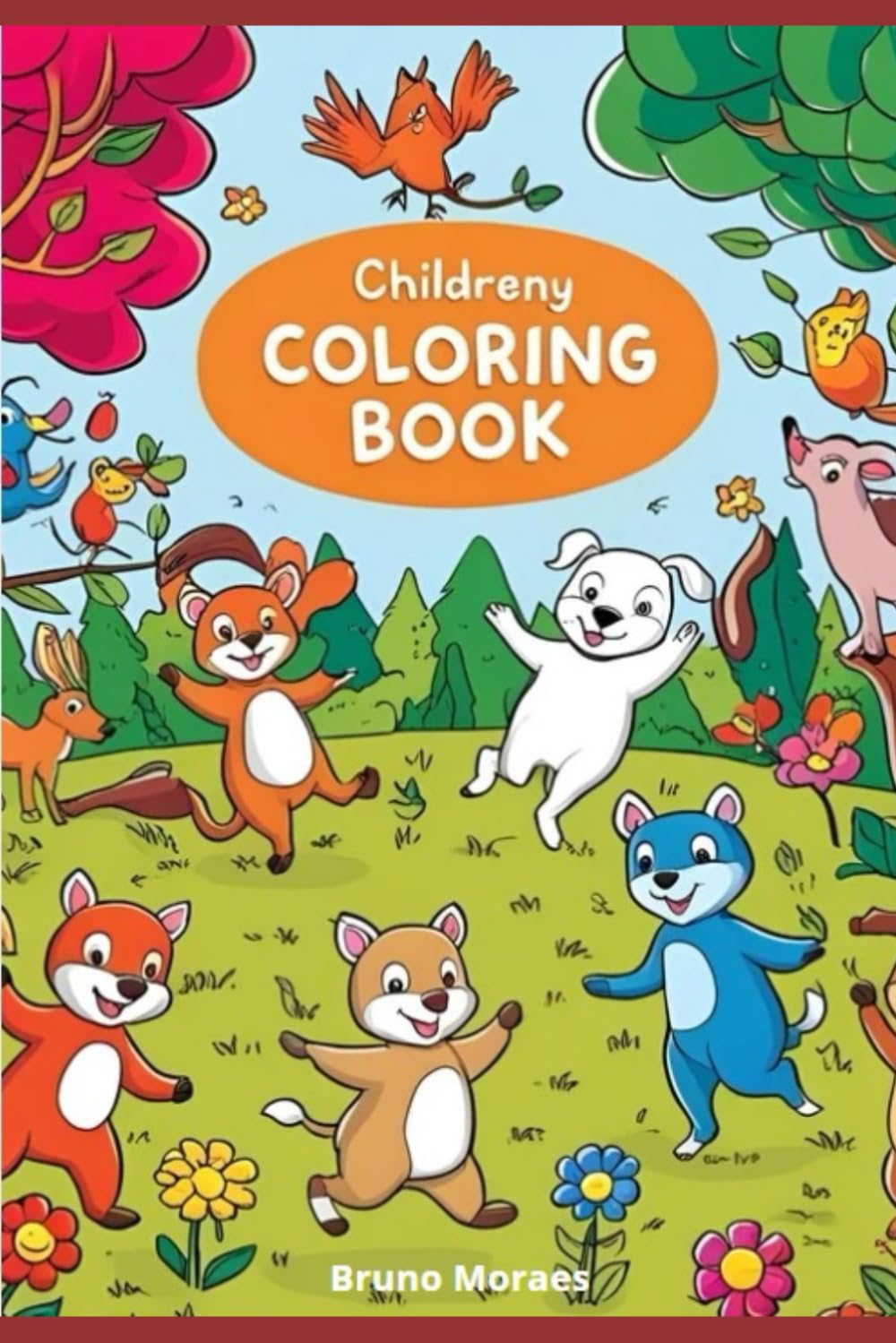 Children's Coloring Book: Learning with Love and Kindness!