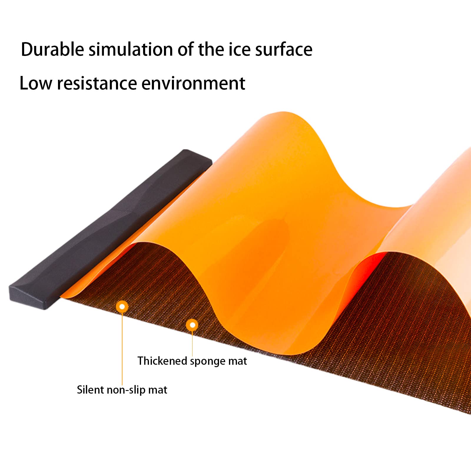 Slide Board for Home Workouts and Exercise, Hockey Slide Board with