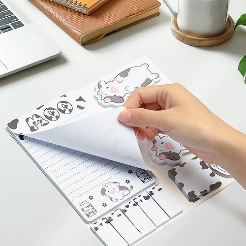 Miniatura 9 de I Just Really Like Llamas - Juego de notas adhesivas, 550 hojas, lindas notas autoadhesivas de alpaca de dibujos animados, pestañas divisorias de