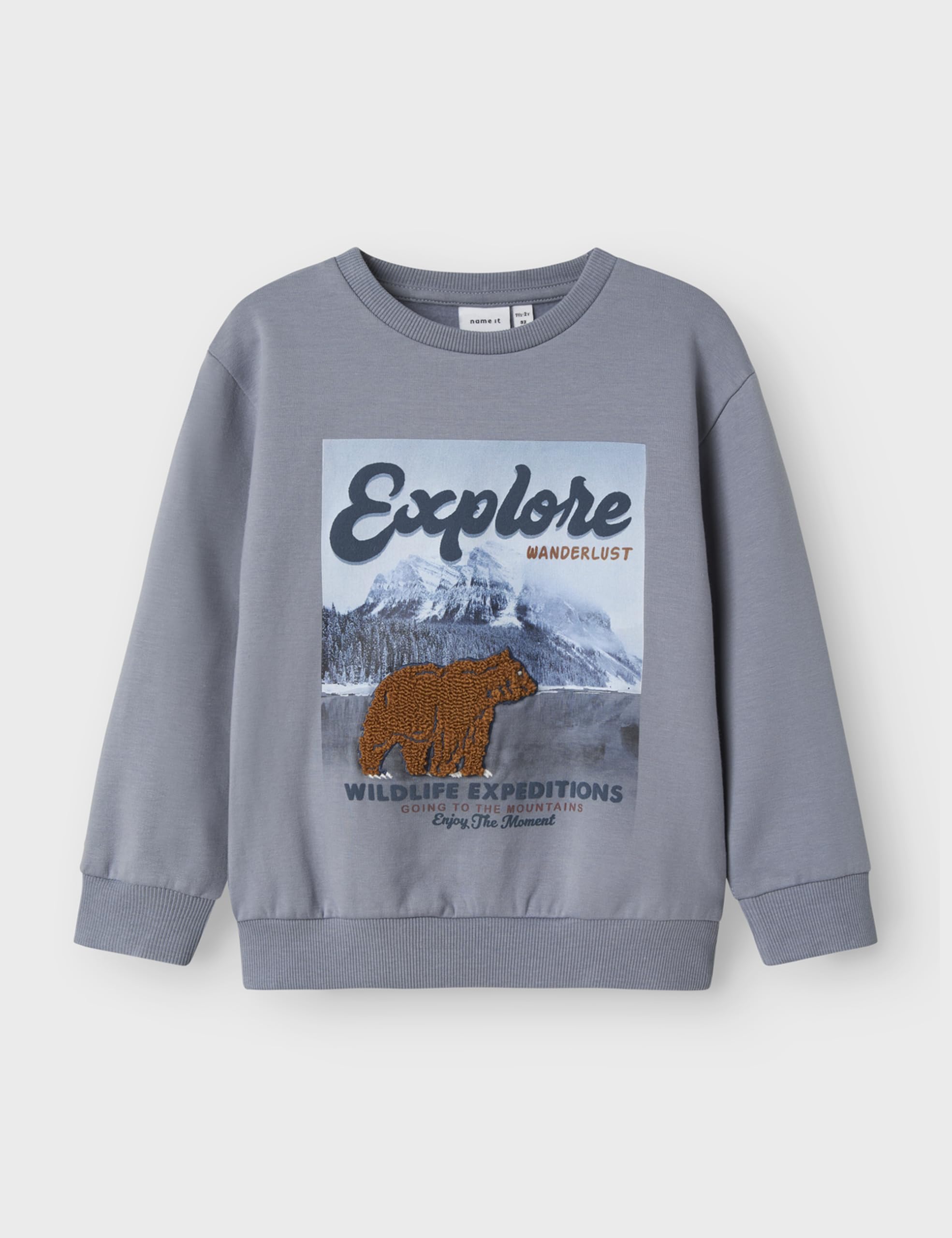NAME IT Nmmoran LS Nreg Sweat BRU Box para Niños