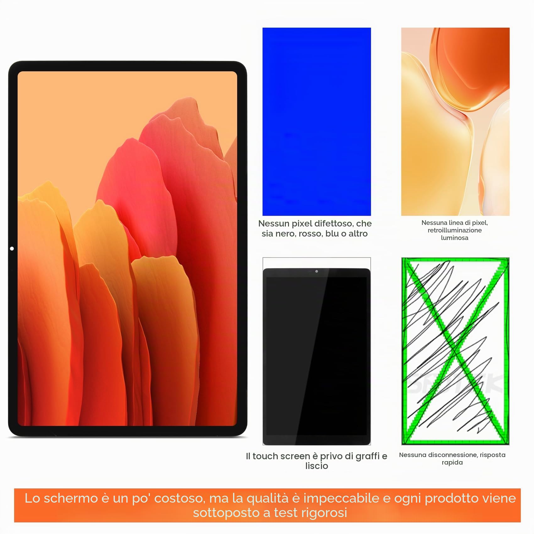 AGCUT Schermo LCD per Redmi Pad Pro 12.1" Display LCD per Xiaomi Redmi Pad Pro 12.1 Pollici Schermo di Ricambio Touch Screen Digitizer Touch Screen Assembly con Riparazione, Nero