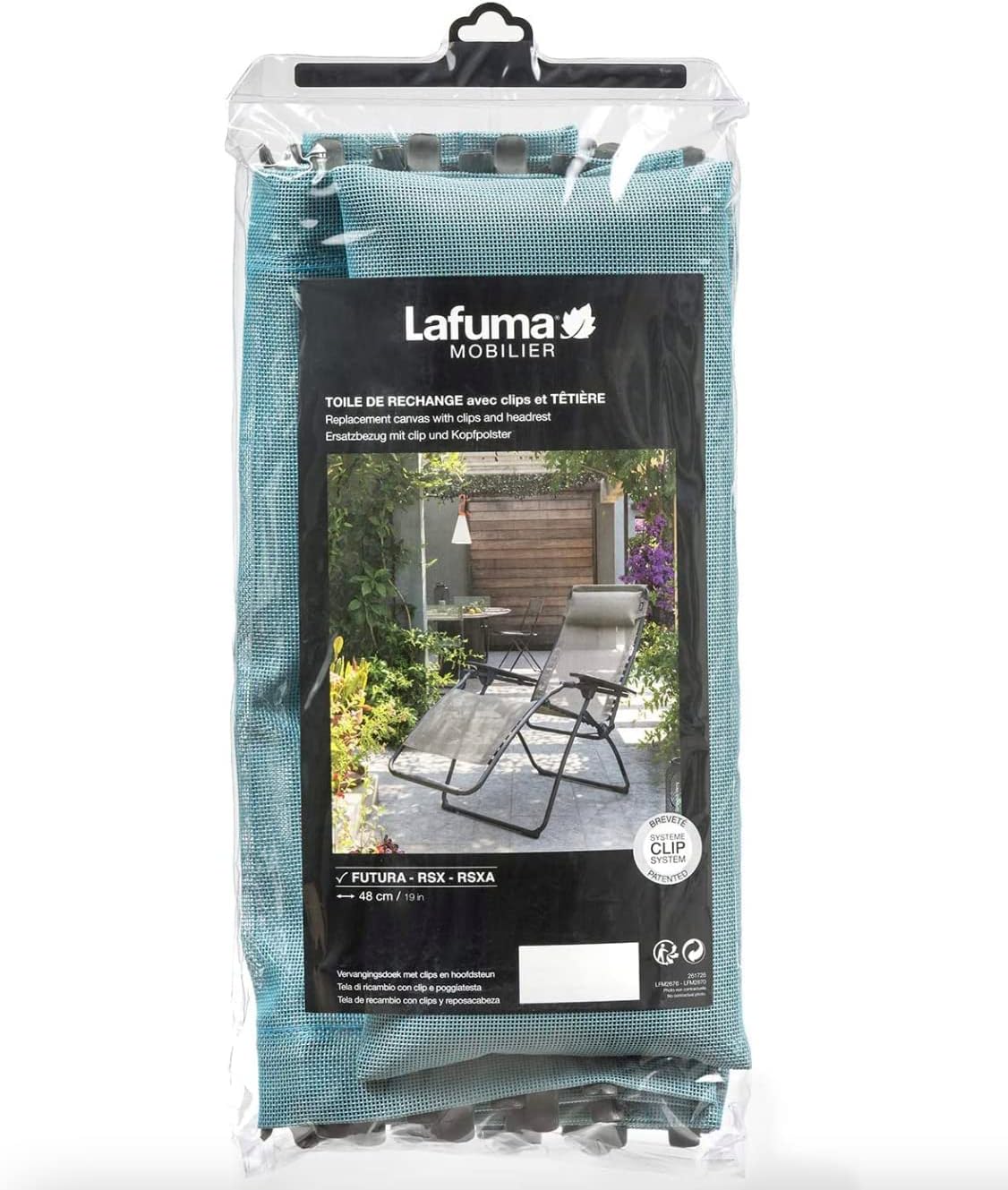Lafuma LFM2676-8553 Canvas for Futura-Lac Batyline Fabric, 1 Count (Pack of 1)