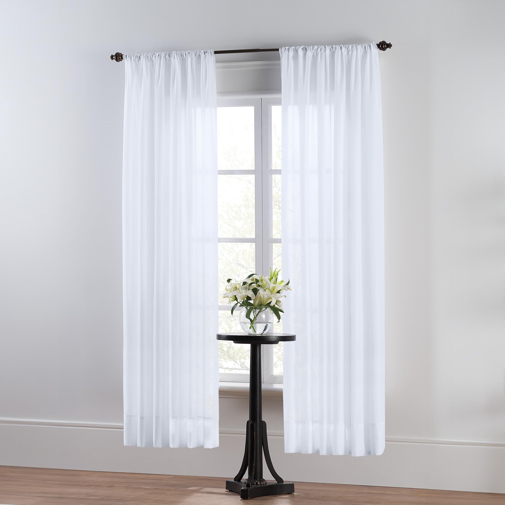 Amazon.com: SmartSheer Thermoregulating Semi-Sheer Curtains