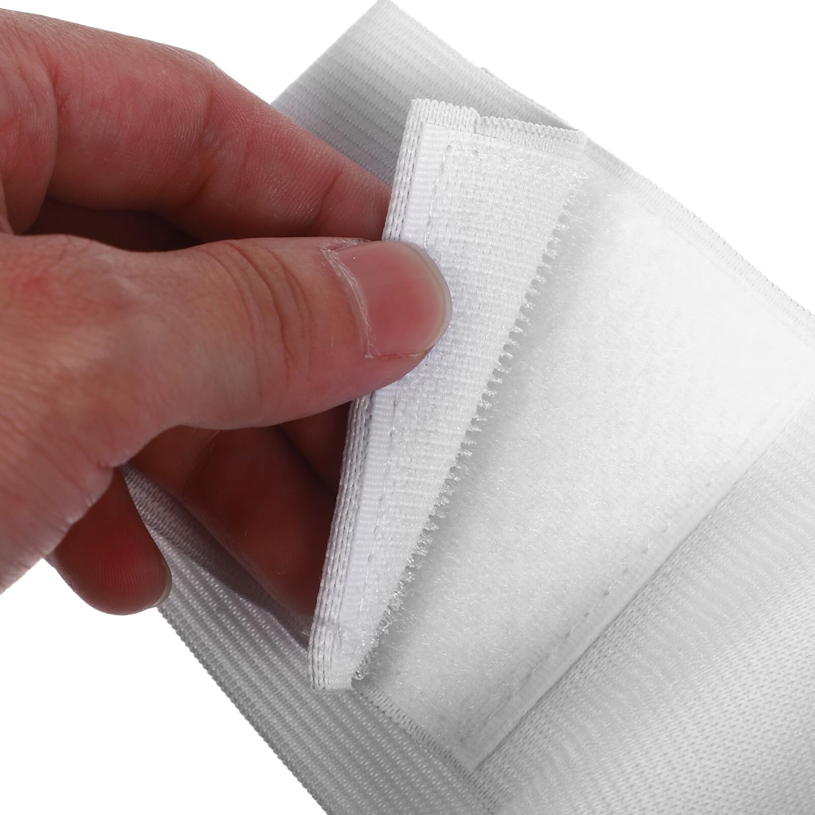 POPETPOP 4PCS Blank Captain Arm Bands for Soccer, DIY Elastic Arm Bands, Adjustable Soccer Captain Armband, Mourning Bands for Badges, Sport Team Badges