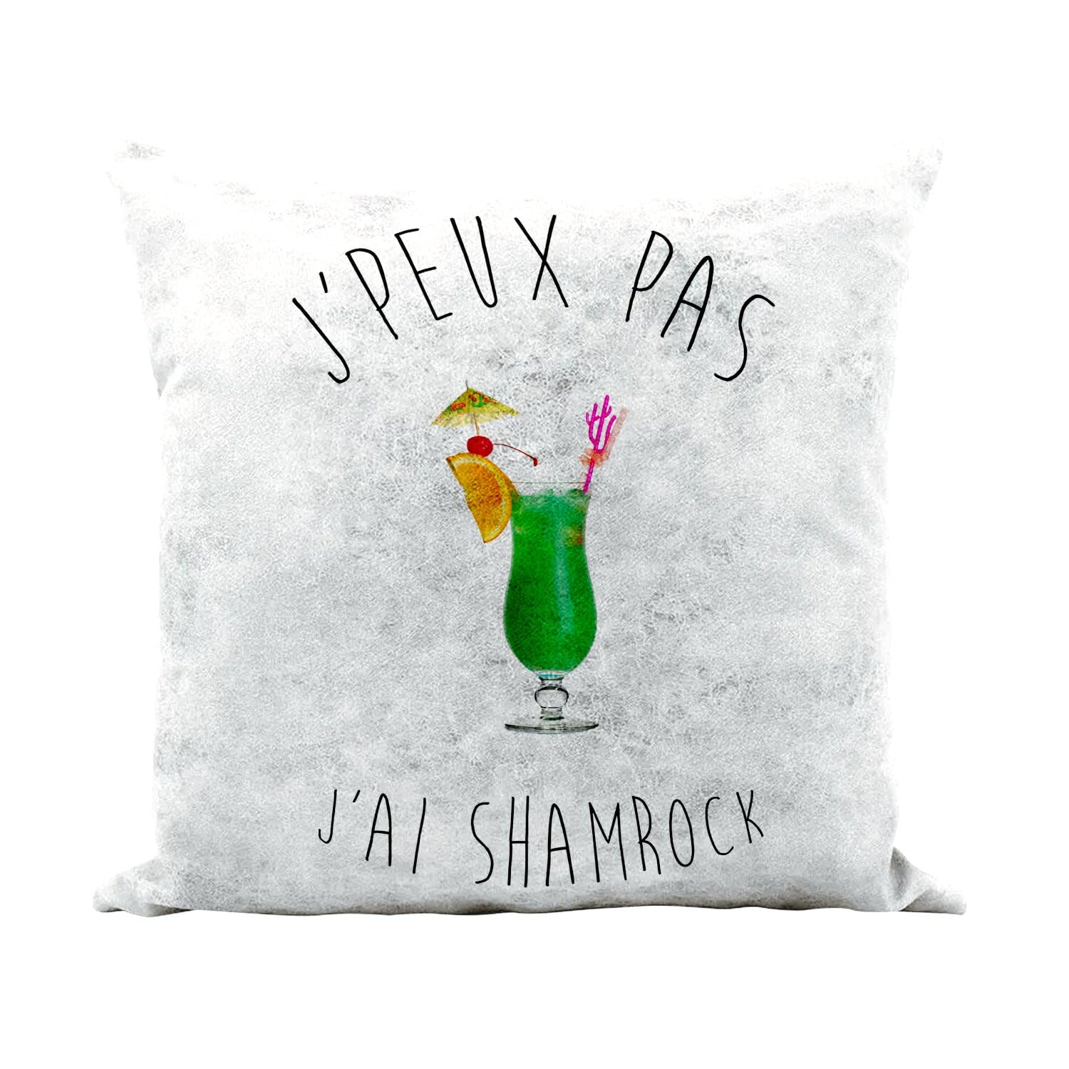 Coussin similicuir blanc 40x40 lavable pour en finir avec les taches