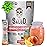 Salud 2-in-1 Energy Drink Powder + Focus, Peach Lemonade, Organic Caffeine, B6 + B12, Theanine, Clean Energy Drink Packets, Agua Fresca Mix, Non-GMO, Gluten Free, Vegan, 1g of Sugar, (15 Servings)