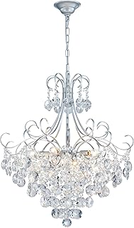 ANJIADENGSHI Crystal Chandelier K9 Crystal Lighting Chandelier for Livin...