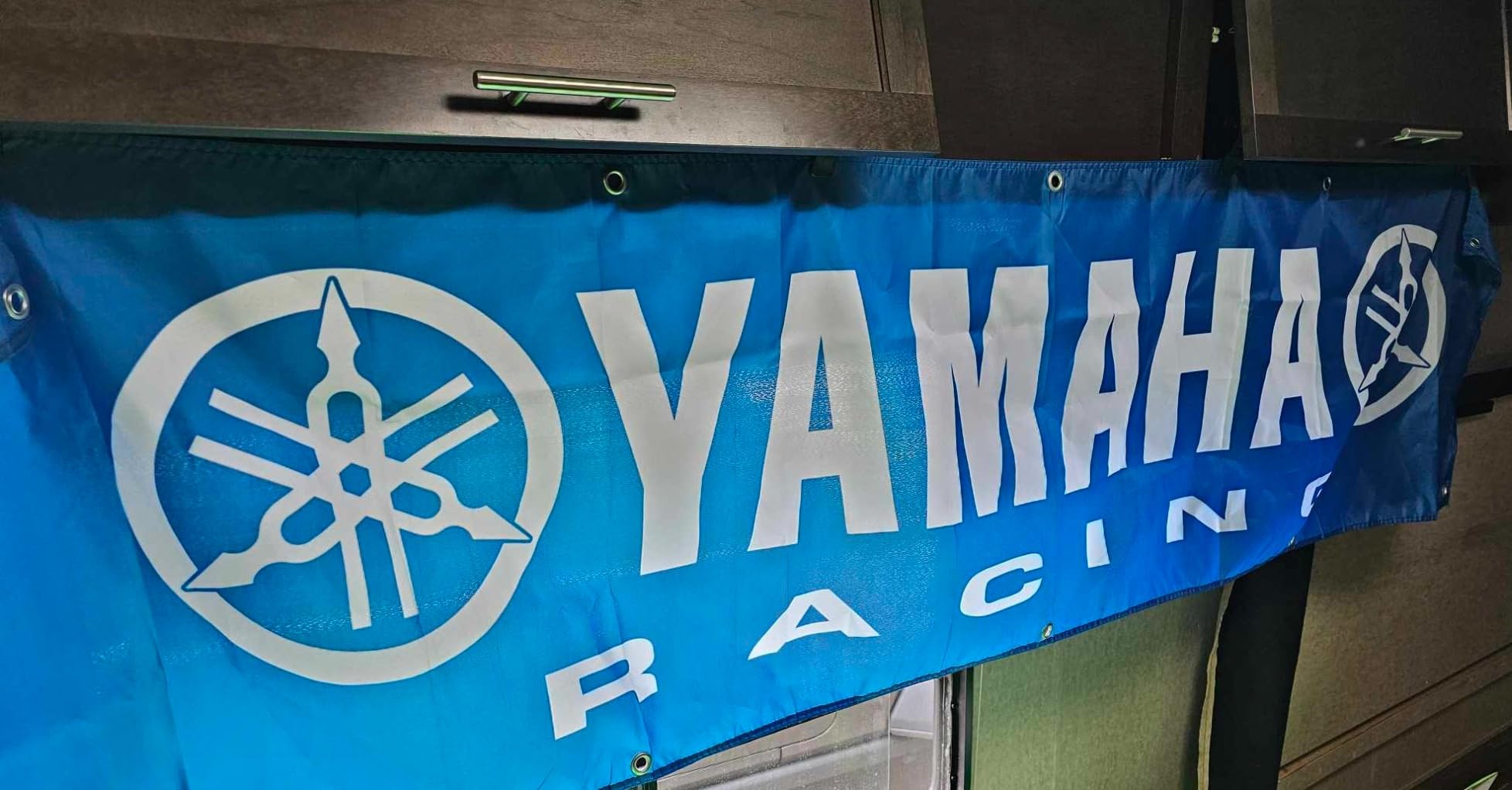 $4/mo - Finance Yamaha Banner Flag, 2x8 Feet, ATV/ATC Motorcycle Racing ...