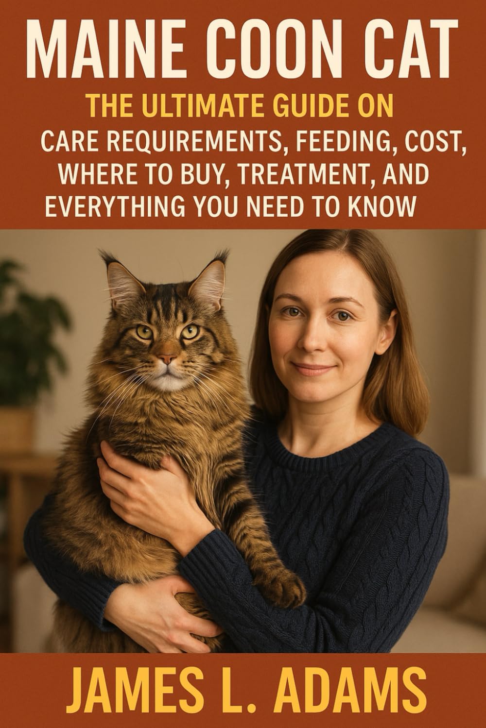 “MAINE COON CAT: The Ultimate Guide On Care Requirements, Feeding, Housing, Handling, Cost, Where To Buy, Treatment, And Everything You Need To Know.”