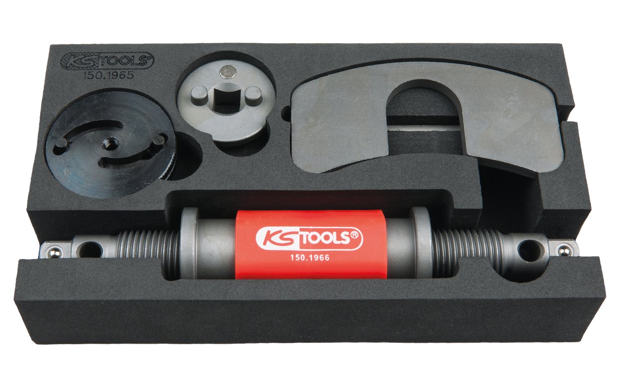 KS Tools 150.1965 Universal Bremskolben-Rückstell-Werkzeug-Satz, 4-tlg, Farbig