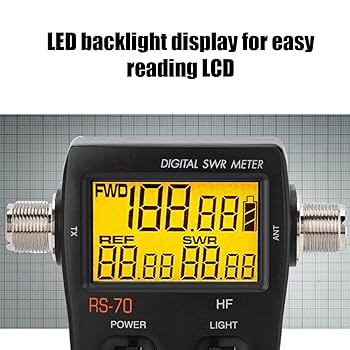 Amazon.com: 200W Digital SWR Meter with LCD Display
