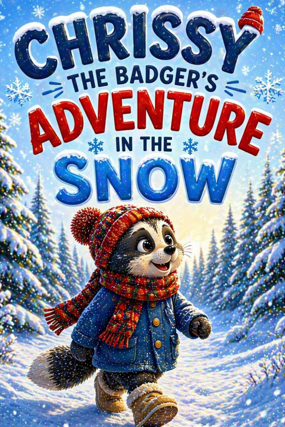 Chrissy the Badger's Adventure in the Snow. (Crissy the Badger and his Adventures.)