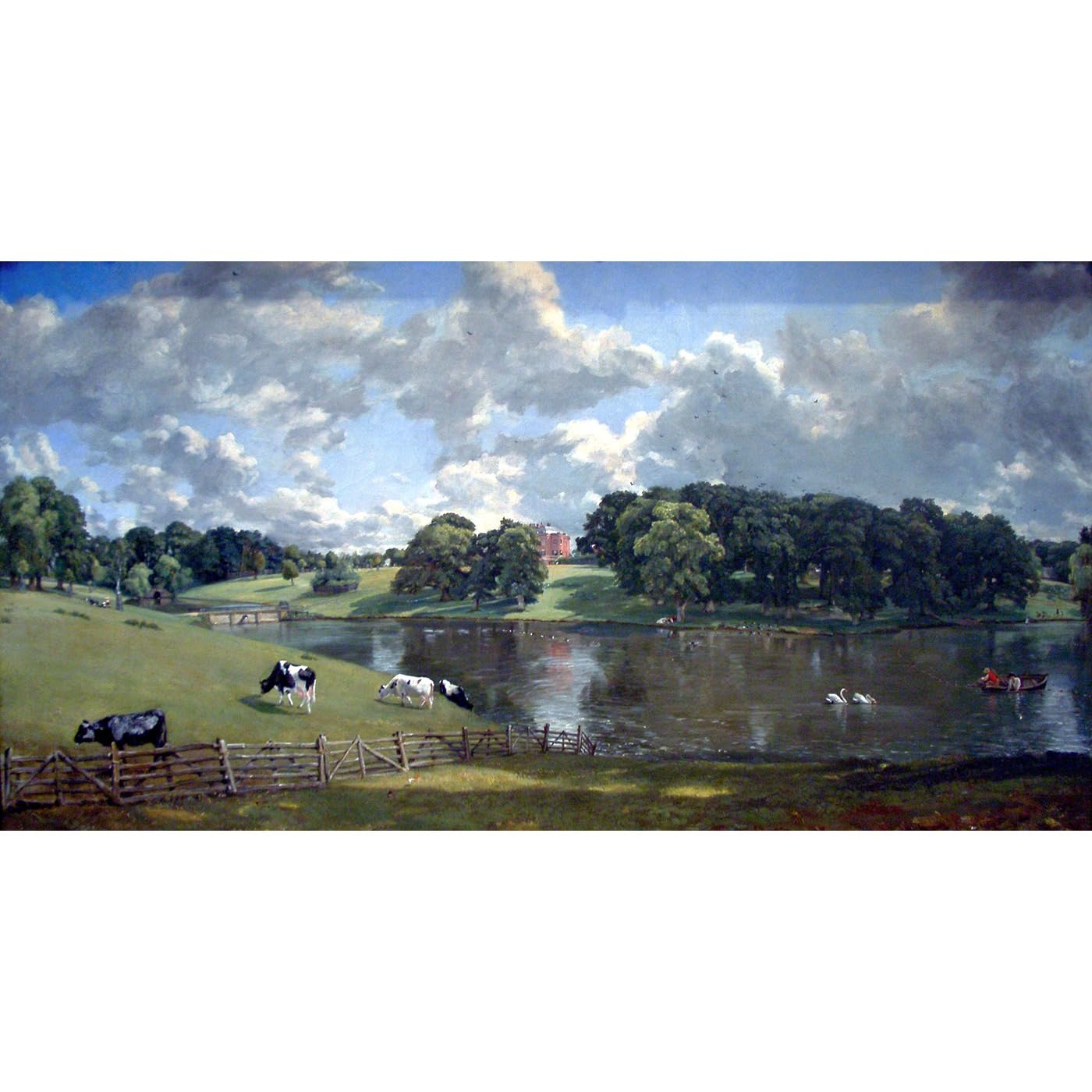 Impression sur toile décorative enroulée Wivenhoe Park Constable art