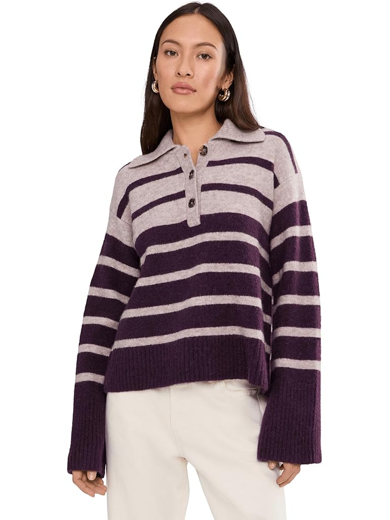 Black Madewell Charm Gina Polo Stripe