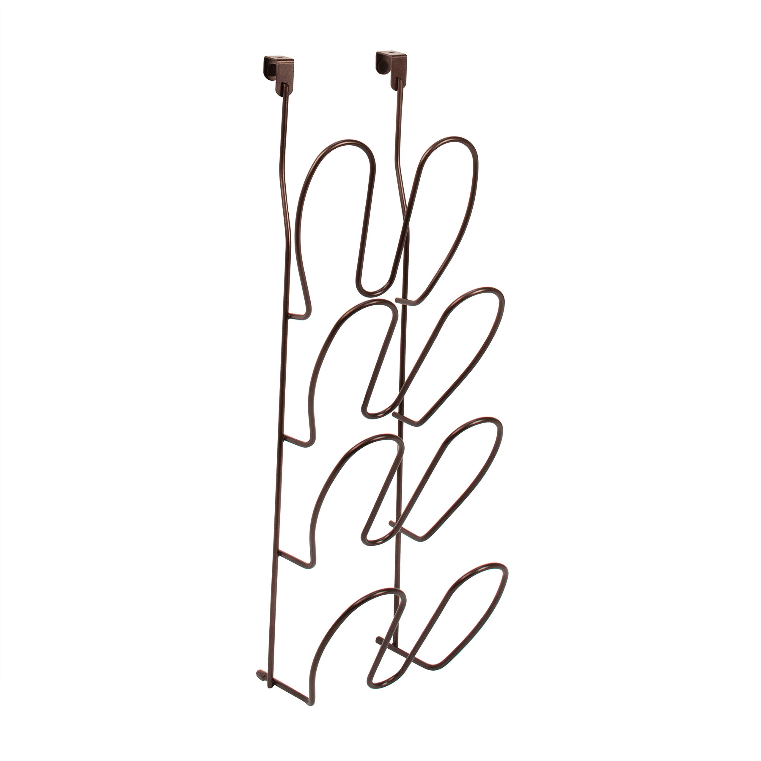 SpectrumBloom Over the Cabinet Lid Organizer (Bronze) - Large Storage for Kitchen, Cabinet, Pantry, & Under Sink Organization