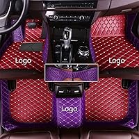 Vista 34 de Alfombrillas personalizadas para el piso del automóvil para el 99 % de los modelos de automóviles de lujo, impermeables, antideslizantes, cobertura