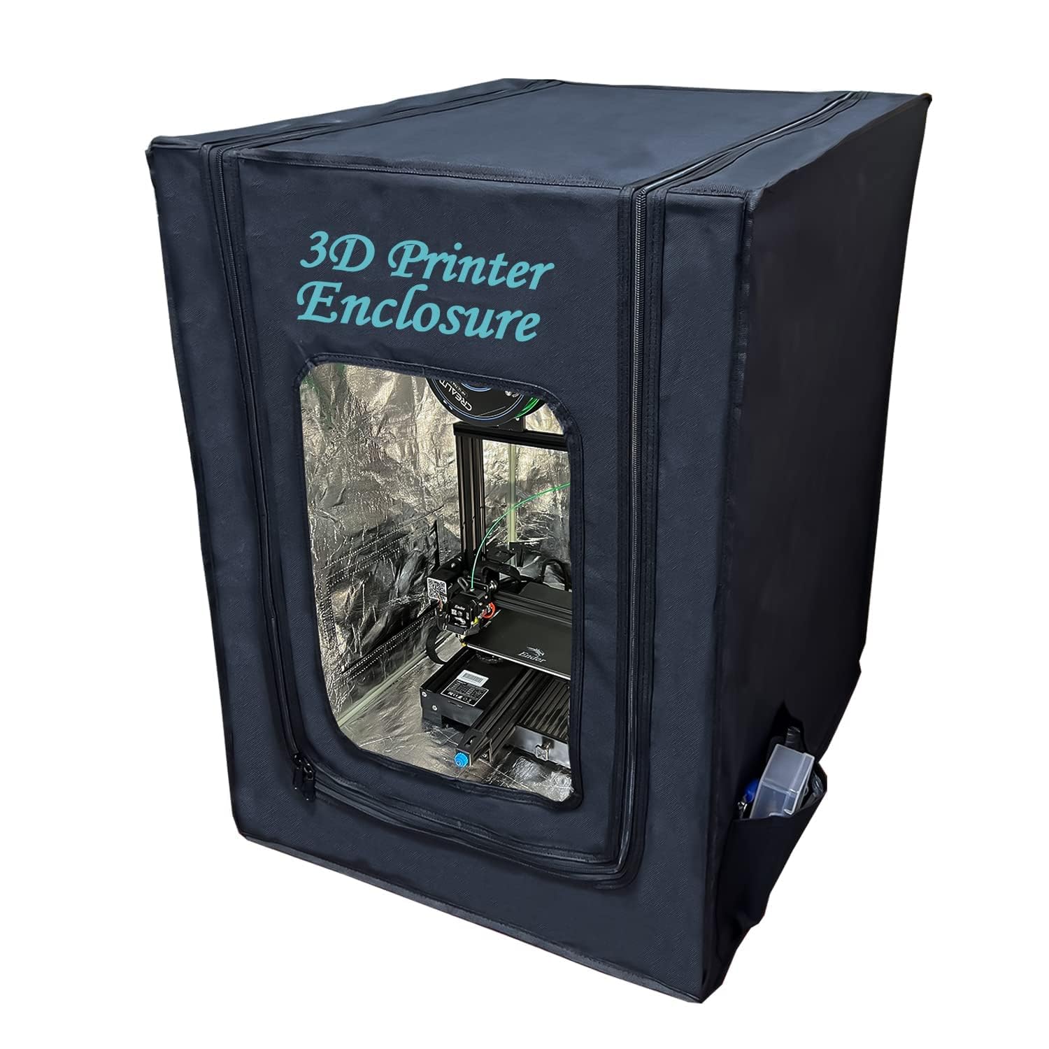 YOOPAI 3D Printer Enclosure for Creality Ender 3/ Ender 3 Pro/Ender 3 V2-Fireproof & Dustproof Tent Constant Temperature Protective Cover for Anycubic Elegoo 3D Printers 25.6” ×21.6” ×29.5”