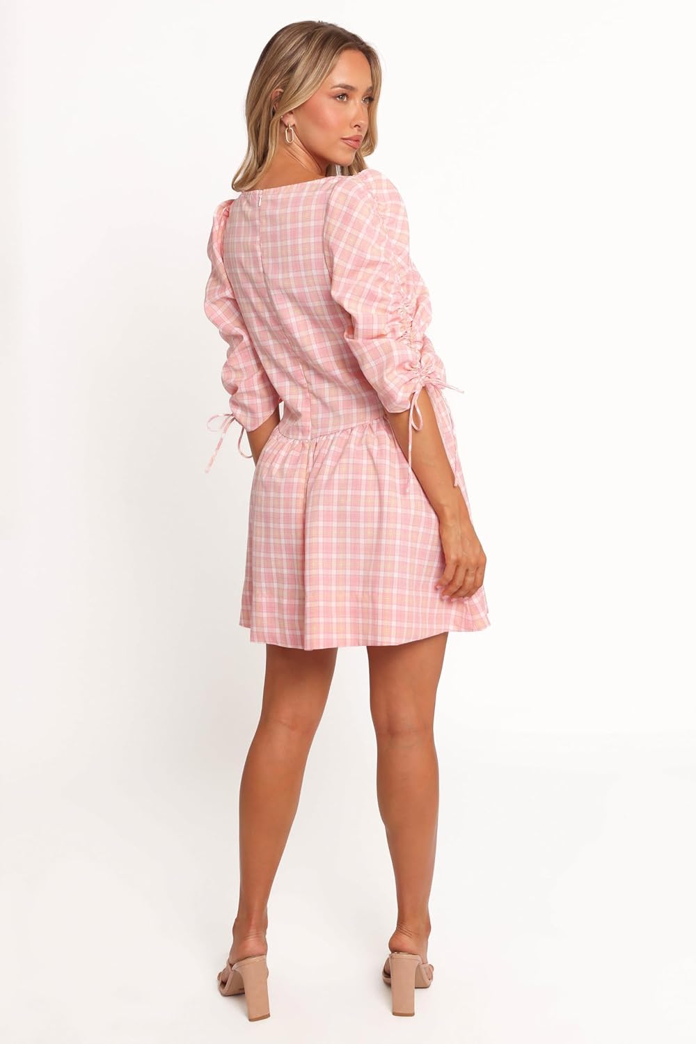 Petal & Pup Women's Siena Mini Dress, Pink - Image 3