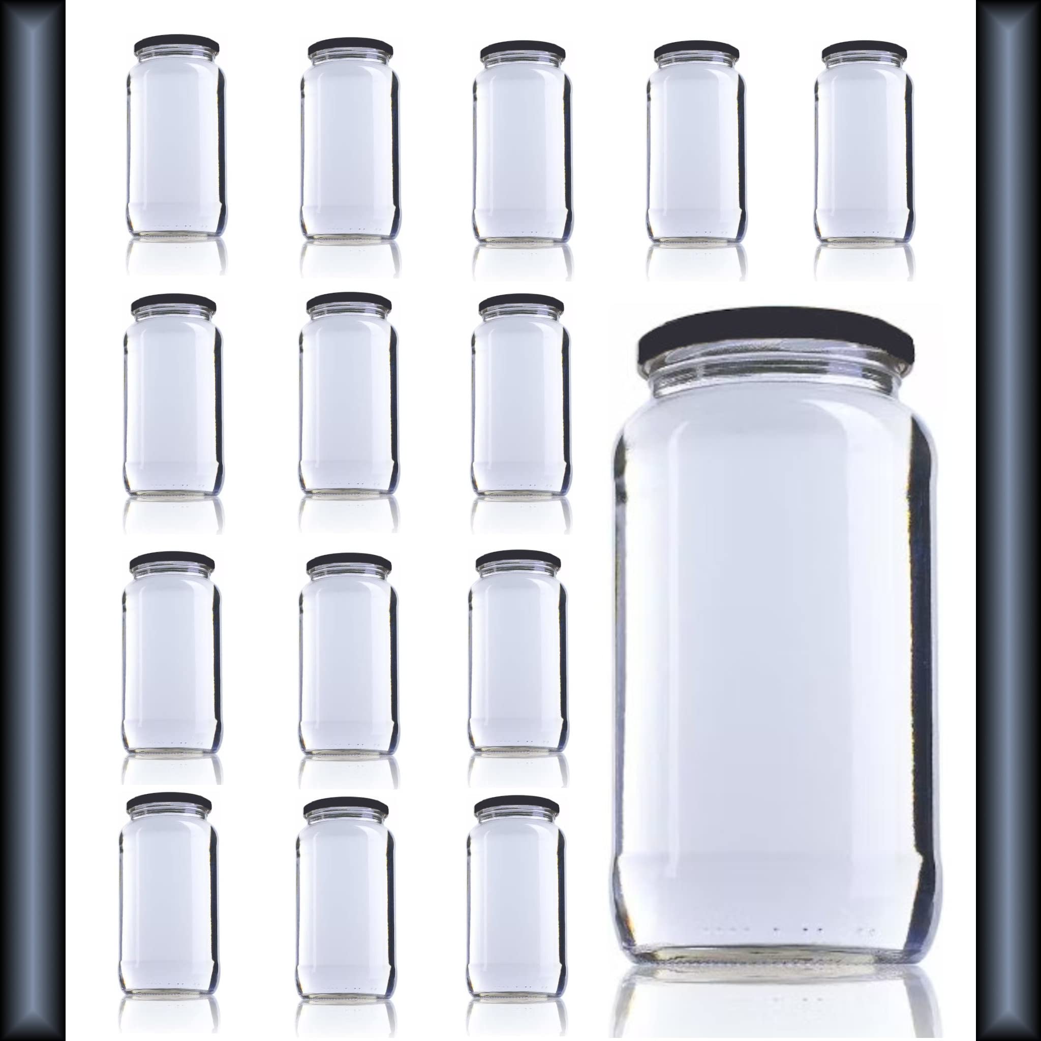 15 Barattoli In Vetro Esencia Andalusí 720ml: Ermetici E Versatili Per Conserve