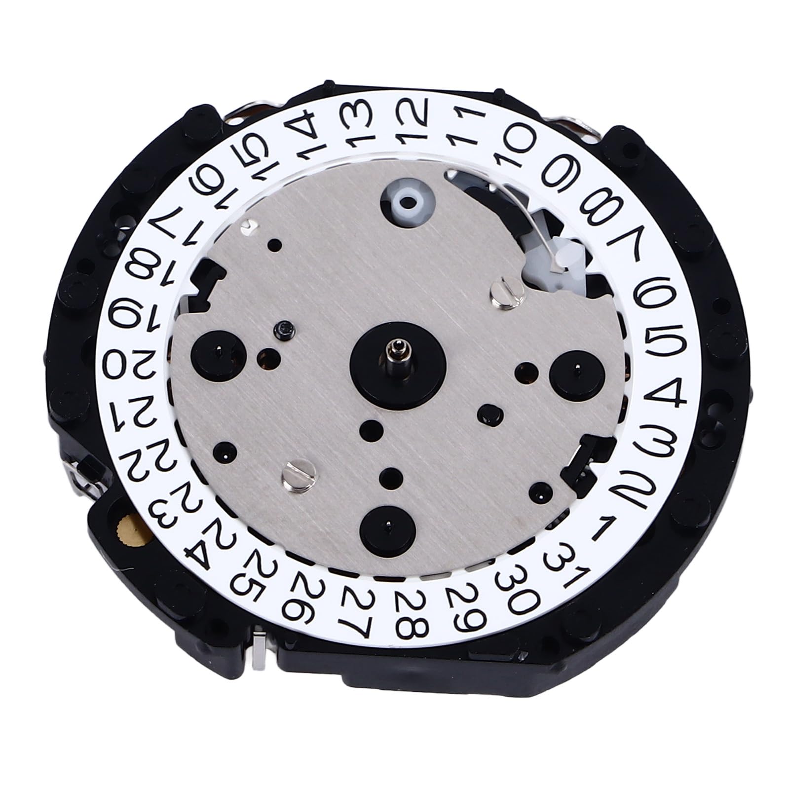 Greensen Mecanismo de Cuarzo VD57C, Movimiento de Metal para Reloj, Maquinaria de Reloj, Batería de 40 mAh Incluida