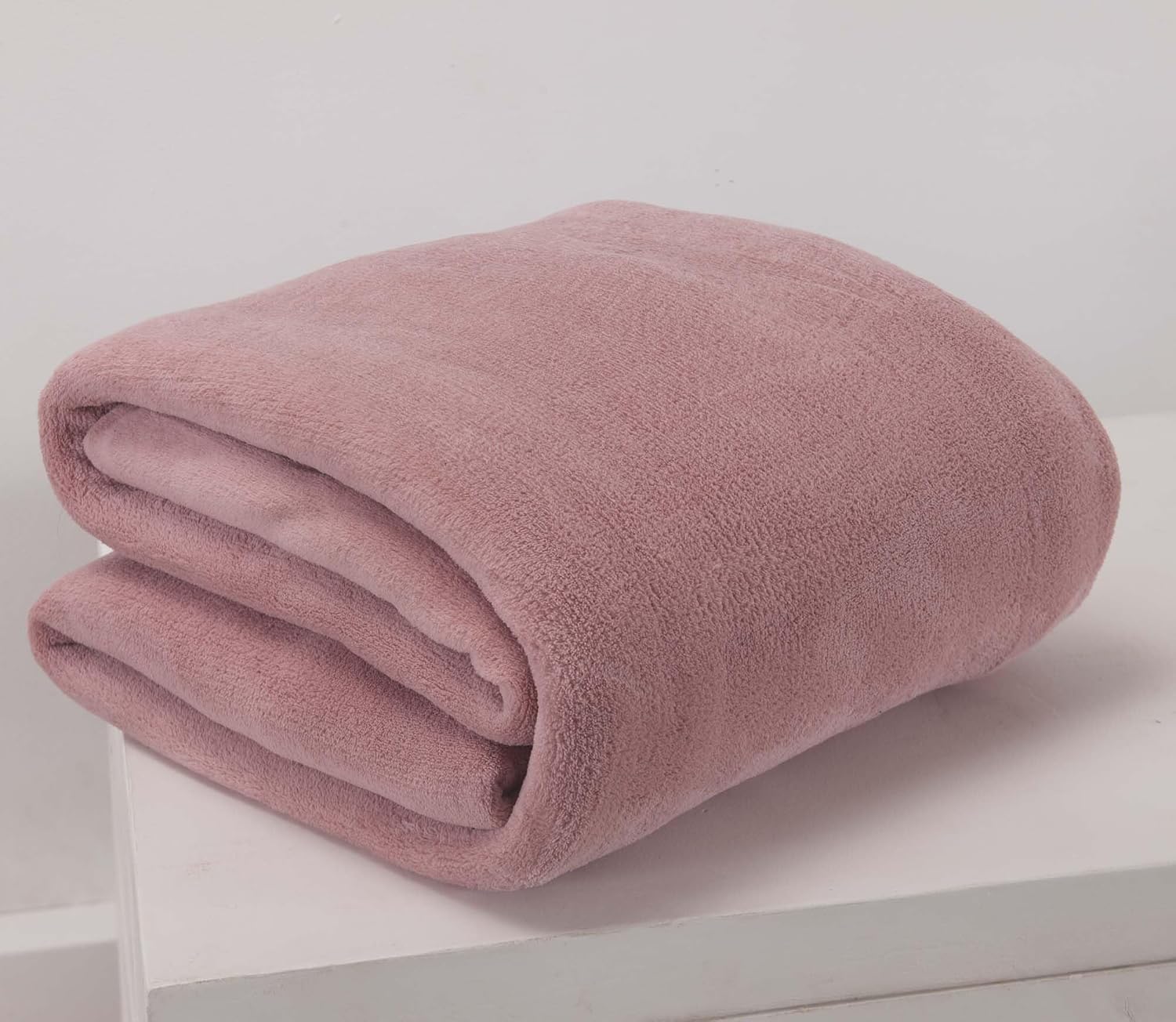 Manta Mantinha Bebê Microfibra Hipoalergênica – 90 x 110cm – Cores – 220 gr/m² (Rosa)
