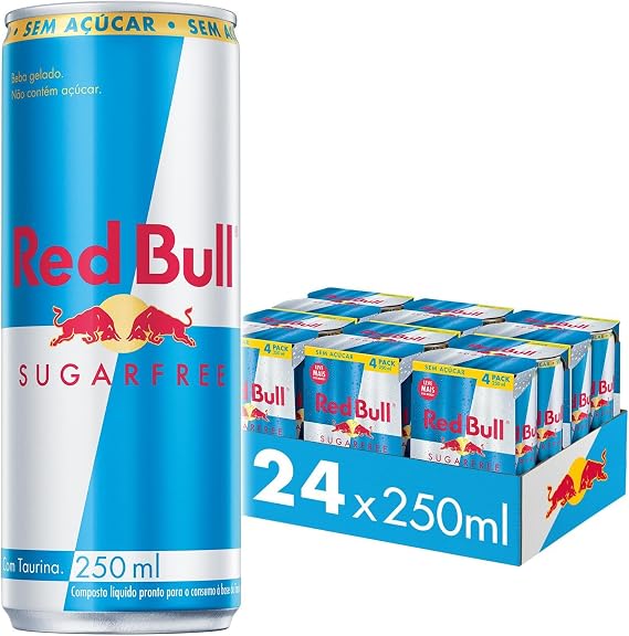 Red Bull Energy Drink Sugarfree 24 x 250 ml