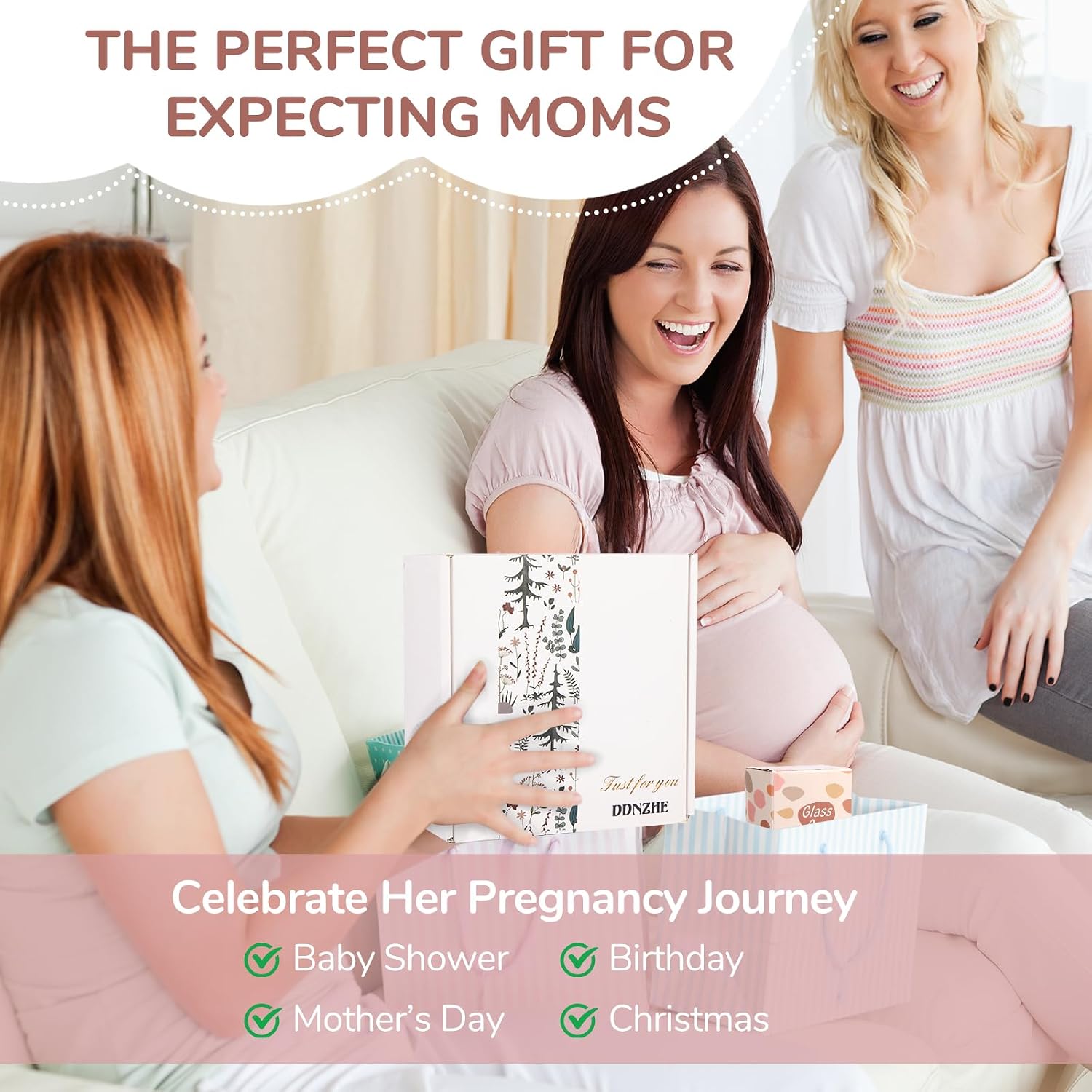 Sonogram Picture Frame, Ultrasound Photo Frame with Baby Countdown Weeks, Expecting Parents to be Pregnancy Gift Congratulations Pregnancy Must Have Accessories