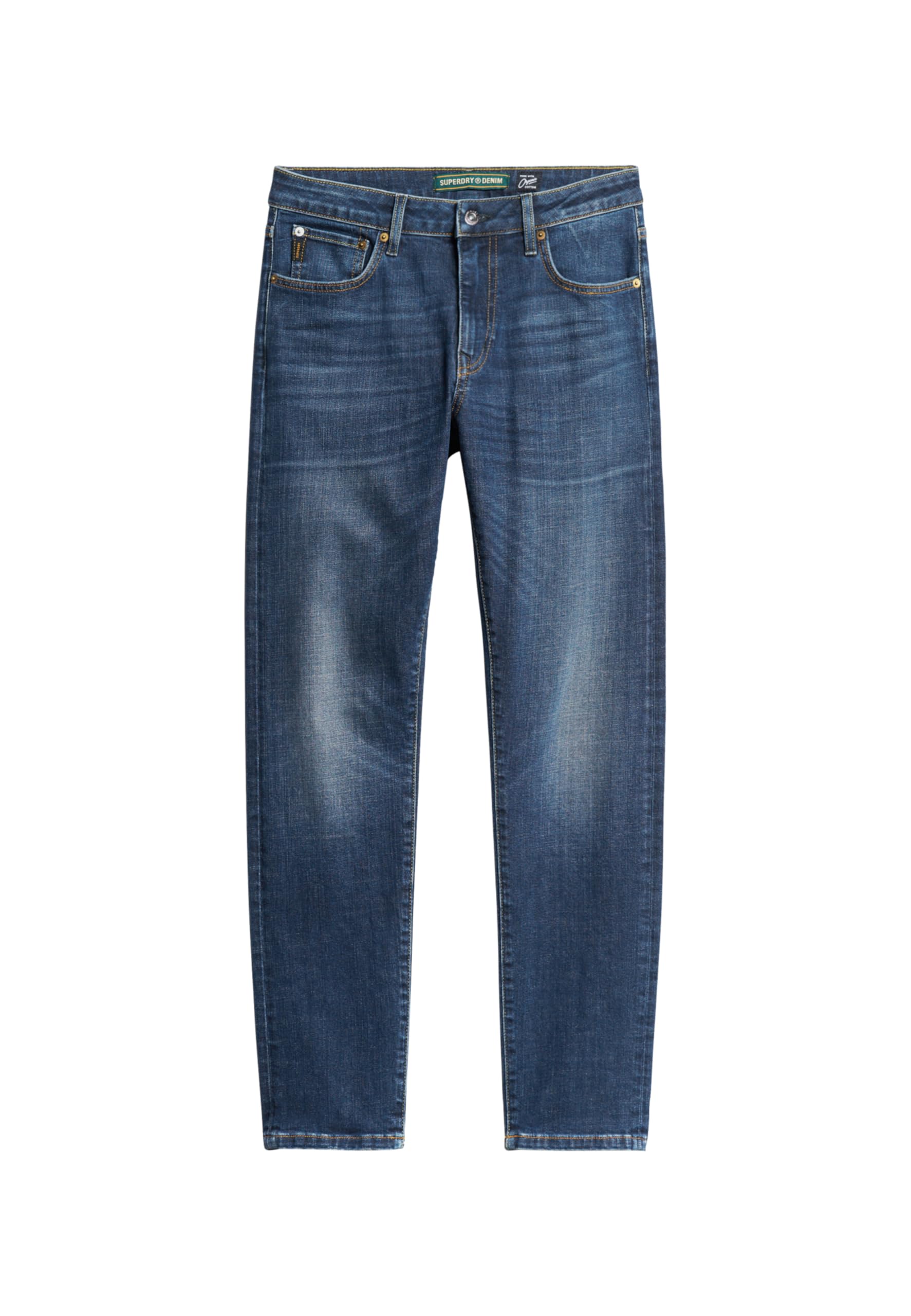 Superdry Men's Slim Jean Pants, Jefferson Ink Vintage, 31 W