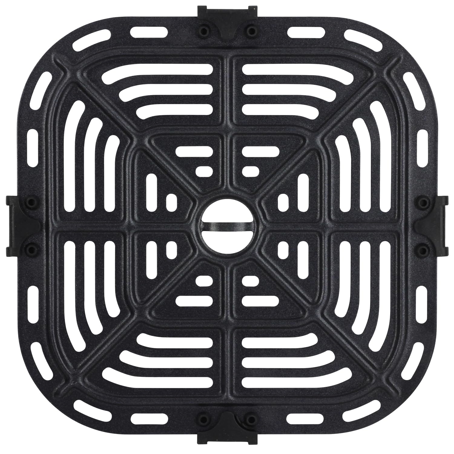 Magefesa Alisia - Freidora de Aire, 1500W, 5 Litros, 11 Funciones, Limpieza Sencilla, Aire Caliente 360º, Apagado Automático, Desmontable, Negra