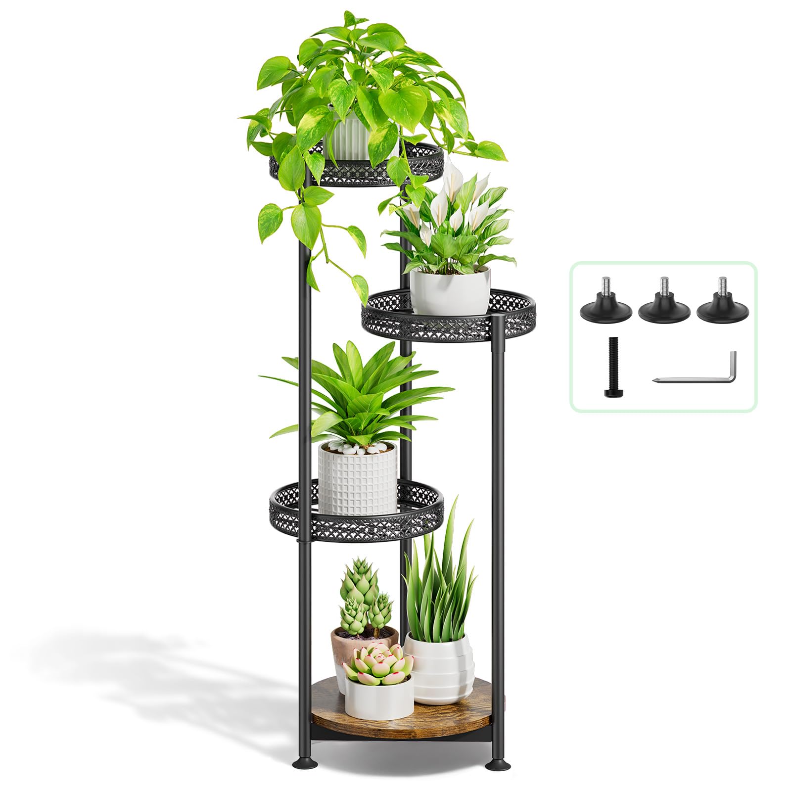 Oppro 4 Tier Plant Stand