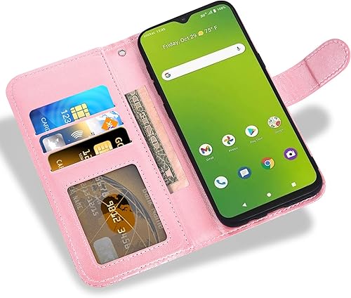 Miniatura 3 de Asuwish Funda para teléfono Cricket Dream 5GInnovate 5GAT&T Radiant Max 5GFusion 5G con protector de pantalla de vidrio templado y cubierta de
