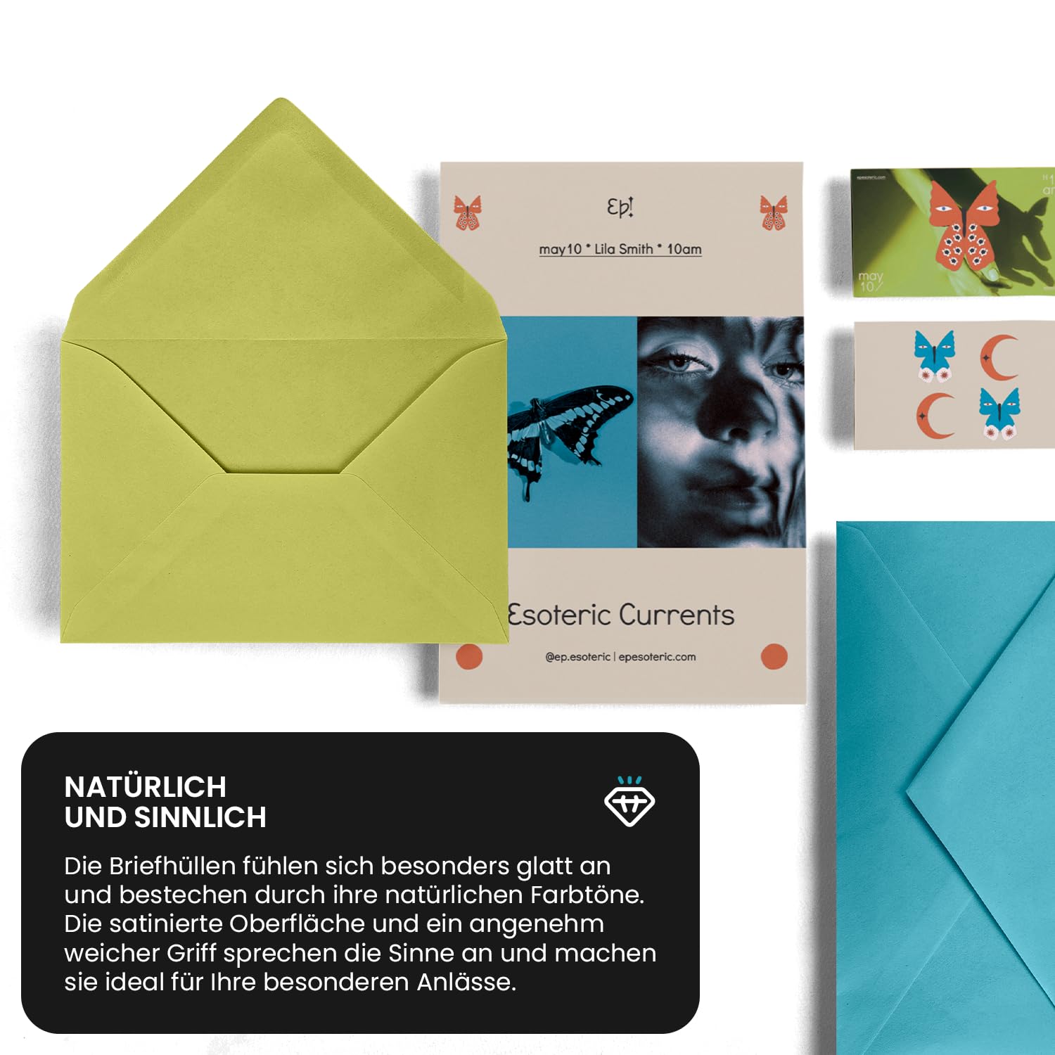 Netuno 100 Long Pastel Pink Envelopes DL 110 X 220 Mm 4.33 X 8.66 In - View #7