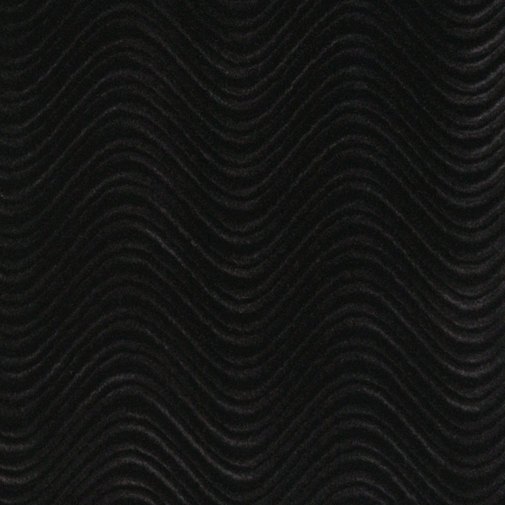 C843 Black Classic Velvet Swirl Automotive Residential And Commercial Upholstery Velvet By The Yard