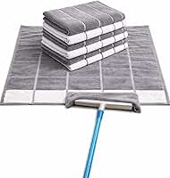 Kit 4 Pano Microfibra 80x50 Mega Grande, Alta Absorção, Reutilizável, Não Solta Fiapos, Multiuso, Limpeza, Casa, Piso, Cozinha, Vidro