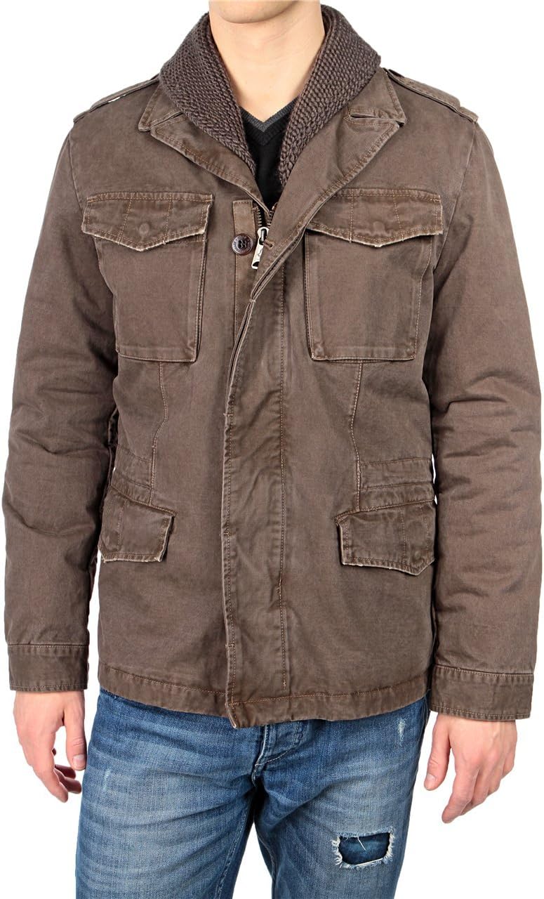 Marlboro Classics Jacket, Color: Brown, Size: 54