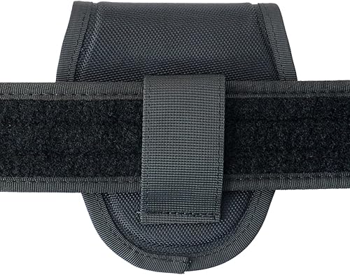 Miniatura 7 de ROCOTACTICAL Funda de una sola esposa con cierre oculto para cinturón de trabajo, soporte moldeado para esposas