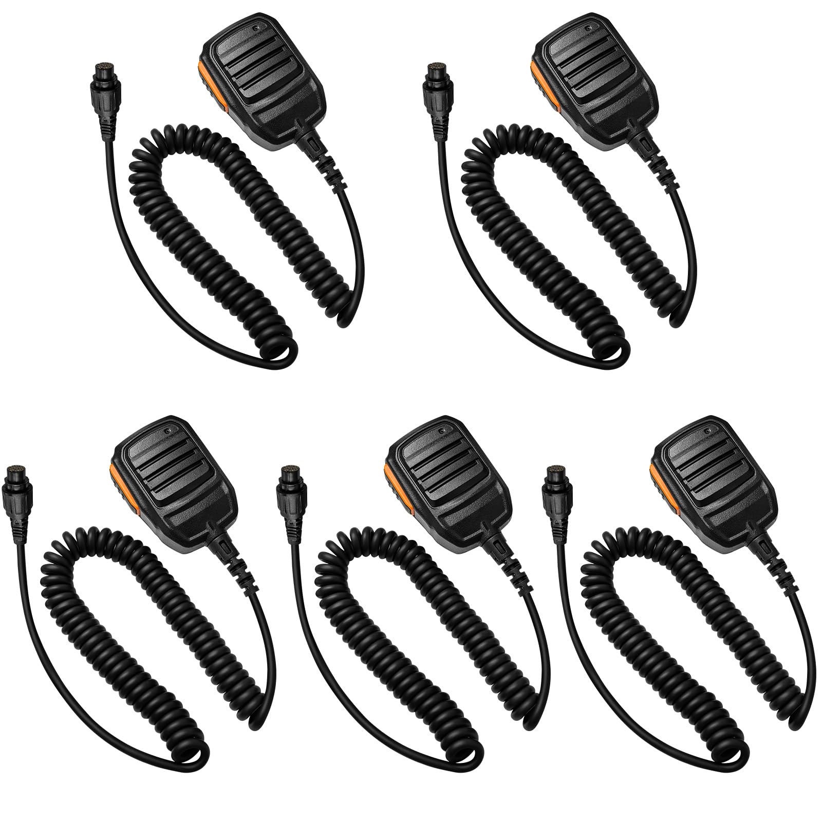 Akoree SM16A1 - Altavoz de micrófono, micrófono repetidor móvil para Hytera HYT MD780 MD780G MD78XG MD782 MD785 MD788G RD620 RD960 RD965 RD980 RD982 RD985 MT680 Md782 u Rd98 2u Md782v Rd982v Md680