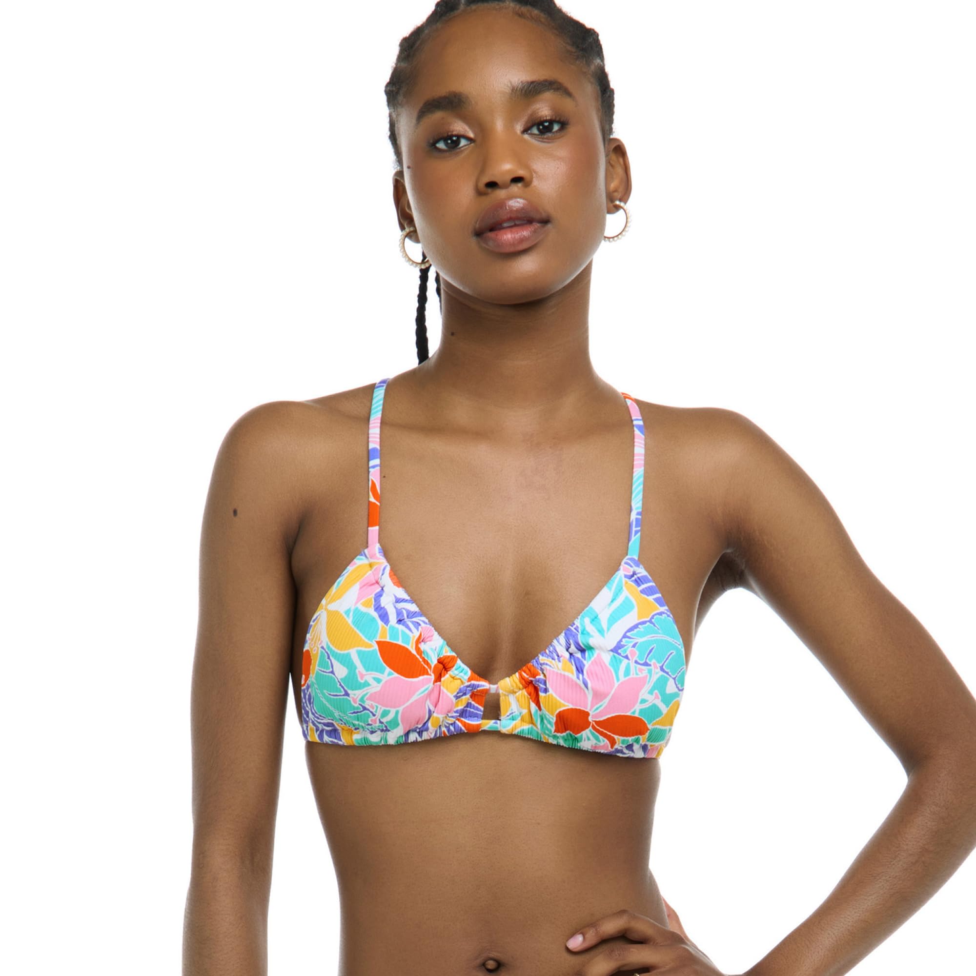 Body Glove Women's Kenna Adjustatble Triangle Slider Bikini Top