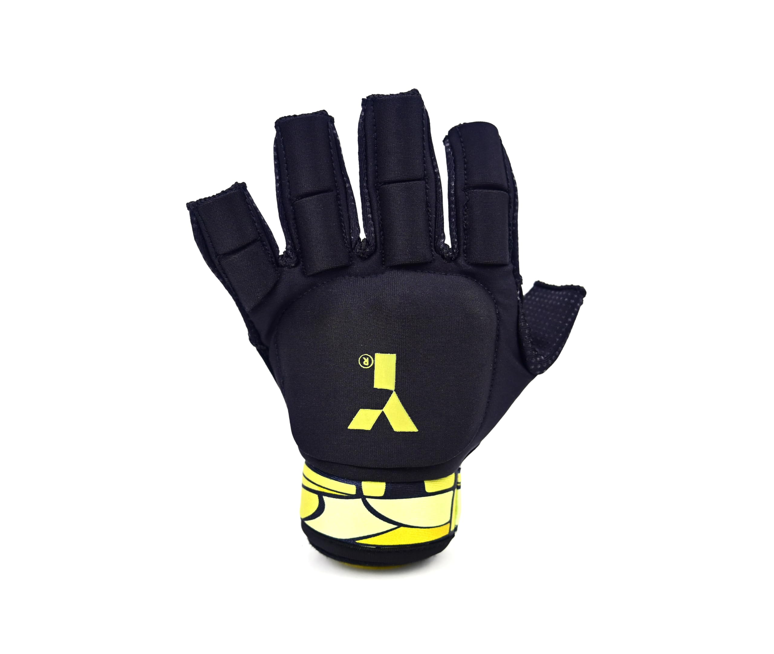 Y Y1 Hockey, MK PRO Shell Glove, Field Hockey Glove, Extra Protection, Reinforced Plastic Glove, Open Palm Design