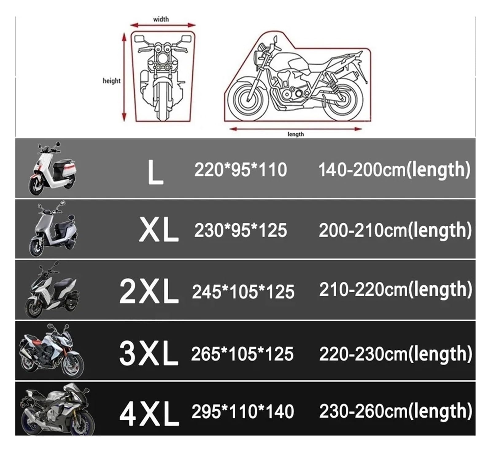 Motorradabdeckungen Für Cf 675SR 675NK 675SR-R 675 NK SR SRR Motorrad Abdeckung Zubehör Moto Motorrad Abdeckungen Für Außerhalb Lagerung Faltbar