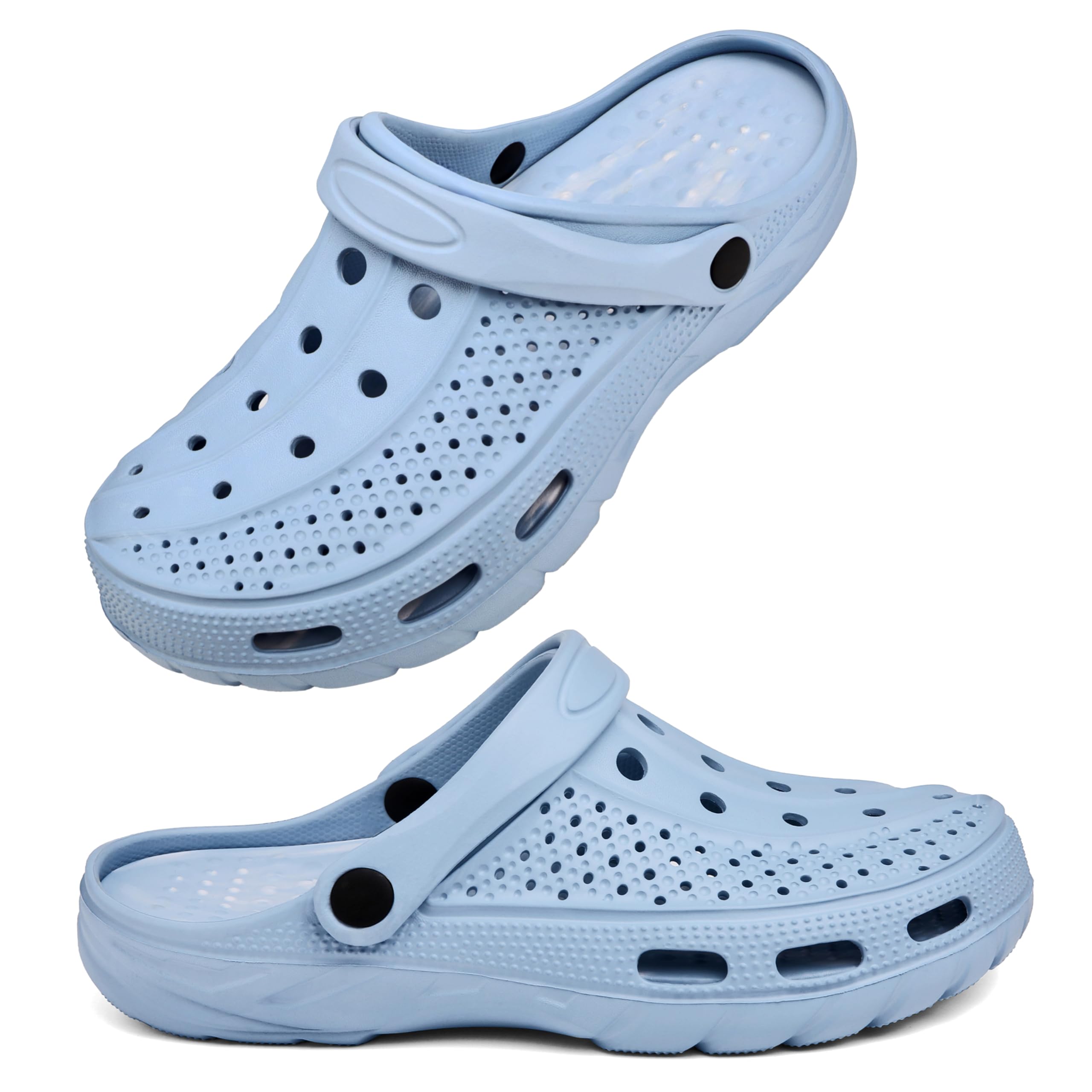 Women Men Orthopedic Clogs Arch Support Garden Shoes Sandals Slippers with Plantar Fasciitis Insoles