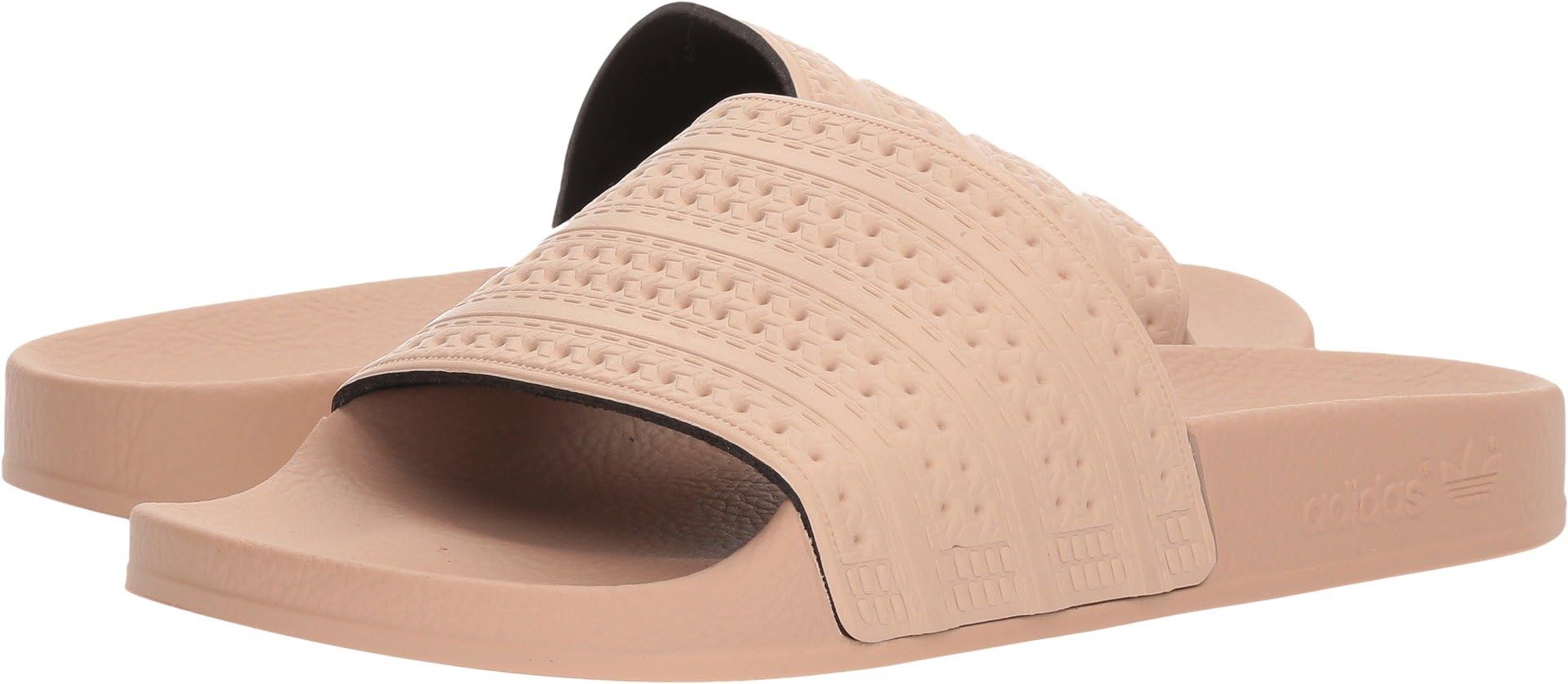 adilette slides ash pearl