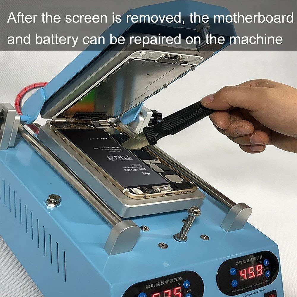 Machine de décadre d'écran incurvé, séparateur de téléphone portable, équipement de séparation d'écran de téléphone portable, tapis de réparation de coussin chauffant de plaque chauffante